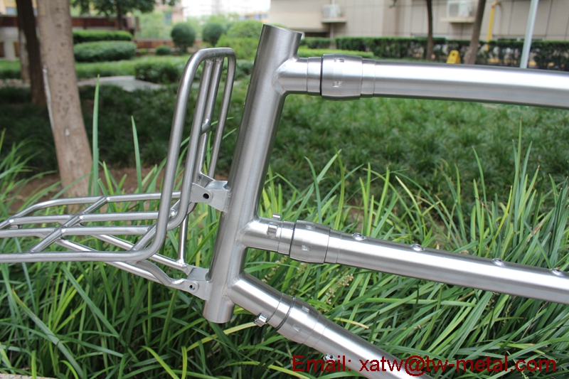 Titanium Bike Frames With Couplers Buy Product on XACD Titanium cycles