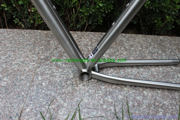 Titanium Cyclocross Bike Frame with OEM Service