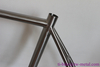 XACD titanium triathlon bicycle frame with 50mm dia stardard BB