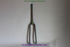 Titanium Gravel Bike Frame with Fork in Rainbow Color with Oval Down Tube Custom