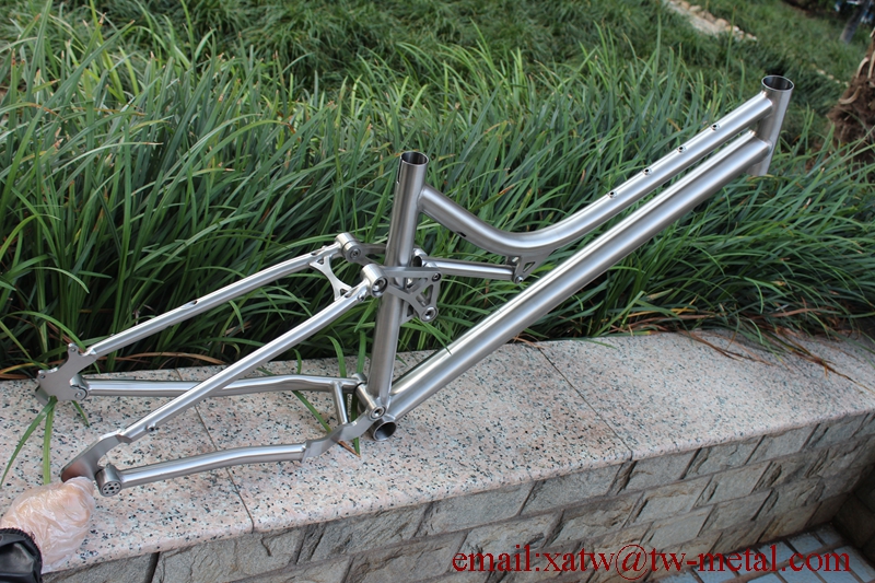 Ti suspension bike frame12