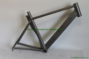 Custom Blade Bike Frame with Water Drop Shaped Seat Tube