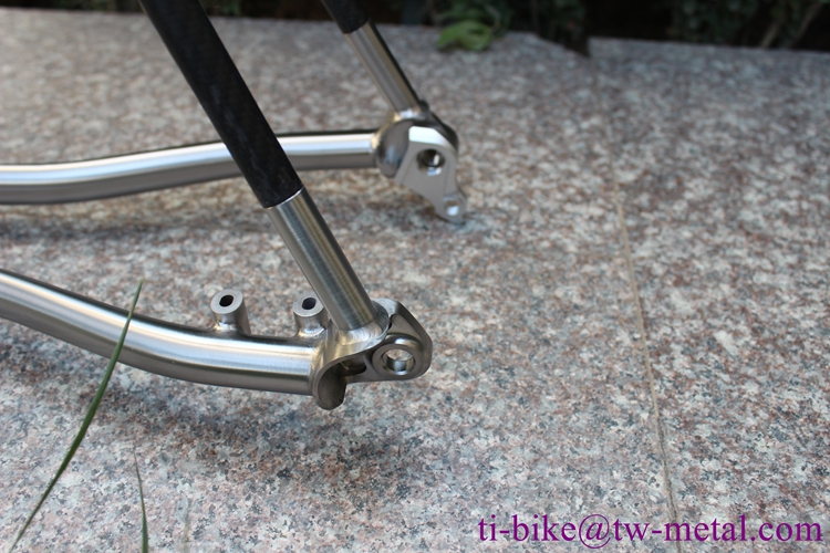Titanium And Carbon Mixed Bike Frame 3D Printing