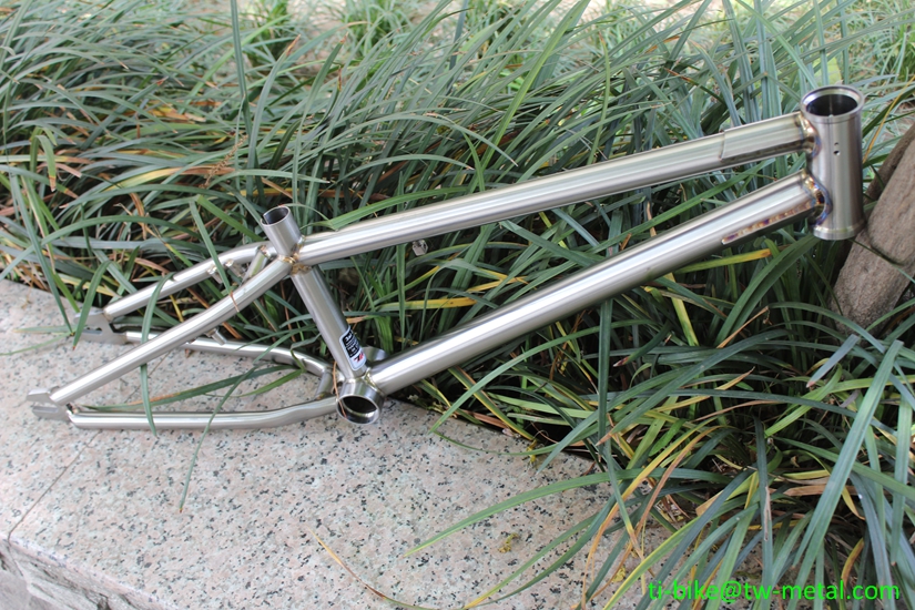Titanium BMX bike frame made in China - Buy Product on XACD Titanium cycles