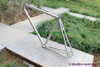 cheap and durable titanium MTB bike frame with 27.5 inch wheel