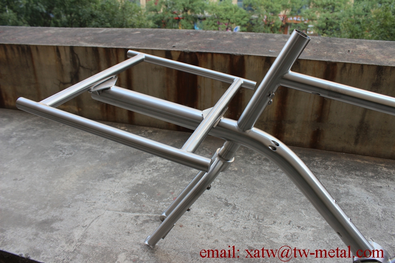 Ti cargo bike frame02