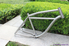 XACD factory titanium cruiser bicycle frame with thru axle dropouts