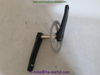 ISIS cranks in alu and axle plus chain ring in titanium alloy
