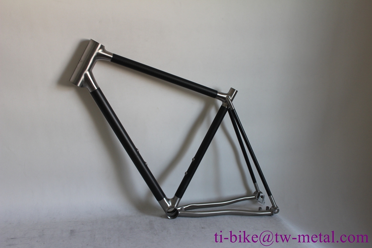 Titanium And Carbon Mixed Bike Frame 3D Printing