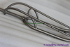 titanium truss fork with 180mm disc brake and 110MM axle design
