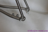 XACD titanium triathlon bicycle frame with 50mm dia stardard BB