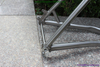 XACD factory titanium cruiser bicycle frame with thru axle dropouts