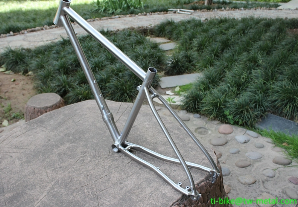 Titanium MTB Bike Frame with 29 Or 26 Inch Tire