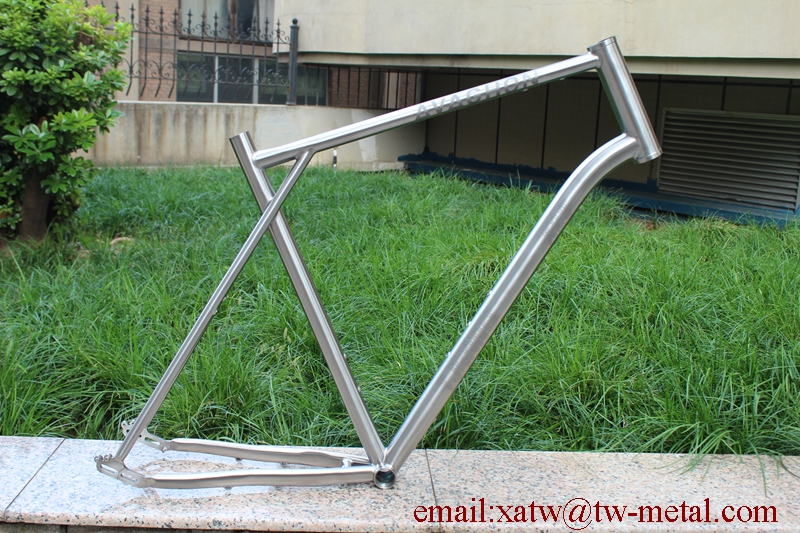 Titanium Bike Frame Belt Drive