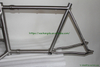 Bicycle Cargo Frame with Couplers And Sliding Dropouts with Heavy Load Rack