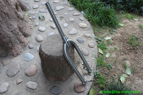 titanium bike fork customized