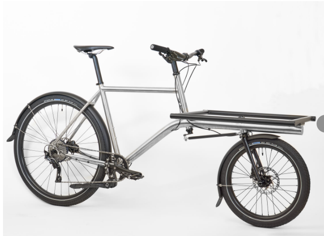 Ti cargo bike frame