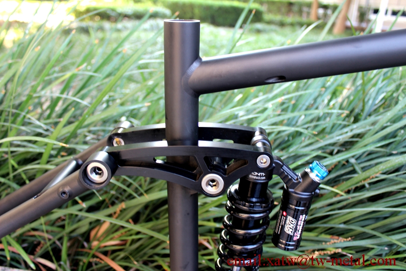 Ti suspension bike frames07