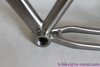 XACD titanium triathlon bicycle frame with 50mm dia stardard BB