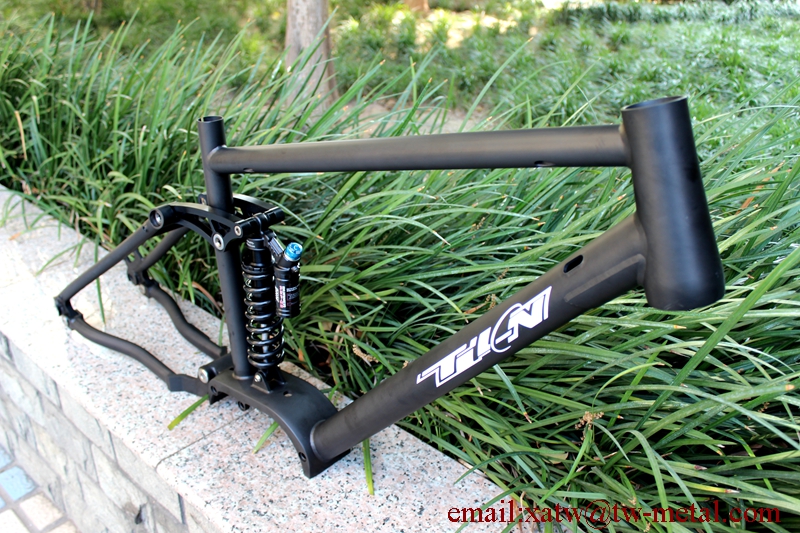 Ti suspension bike frames10