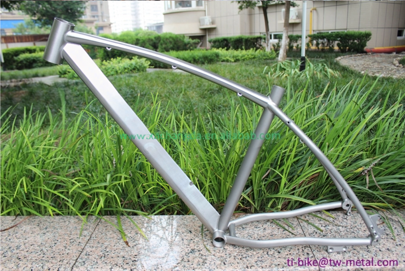 XACD Made Titanium Fat Bike Frame with 148x12 Or 142x12 Thru Through Dropouts
