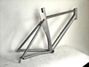 titanium TT bike frame water drop down tube