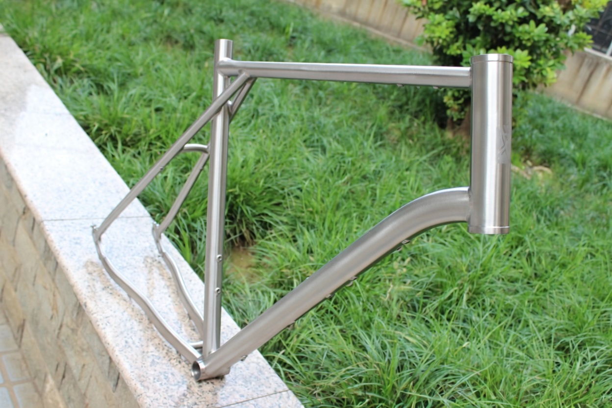Titanium Bike Frame Belt Drive