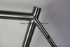 Titanium Gravel Bike Frame with Carbon Fork Custom