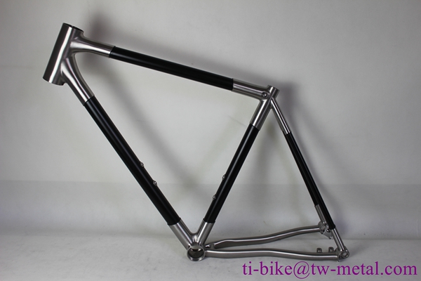 XACD titanium gravel bike frame & carbon 3D printing 