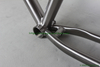 Titanium Gravel Bike Frame with A Carbon Fork