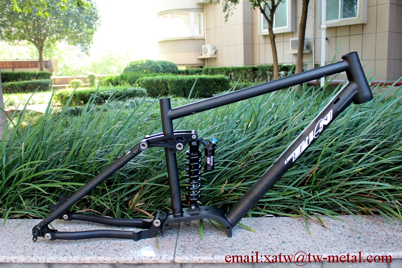 Ti suspension bike frames06