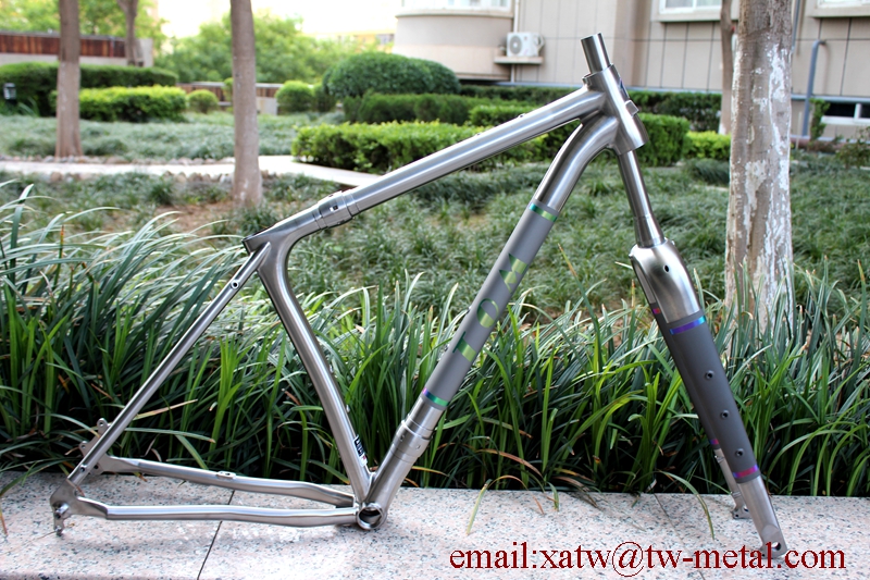 3D titanium bike frame09