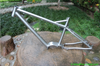 Titanium MTB Bike Frame with M800 BAFANG Motor Bridge
