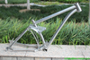 Custom Titanium Suspension Bike Frame with Tapered Head Tube