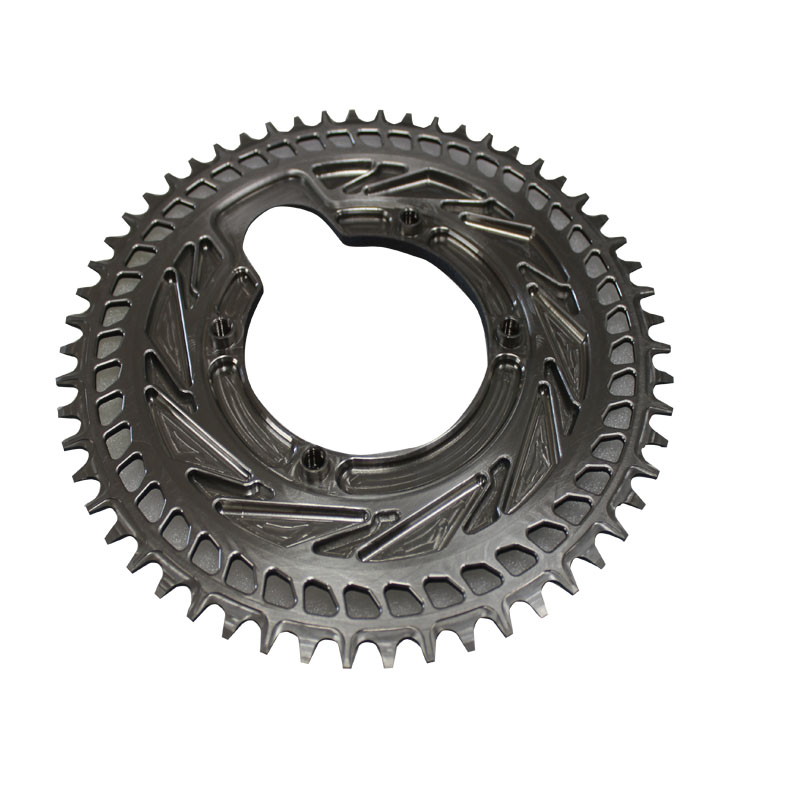Custom Titanium Chain Ring 4x110 BCD