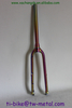 Titanium Gravel Bike Frame with Fork in Rainbow Color with Oval Down Tube Custom