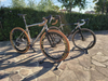 XACD titanium gravel bike frame & carbon 3D printing 