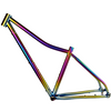 Titanium Hardtail Bike Frame Rainbow