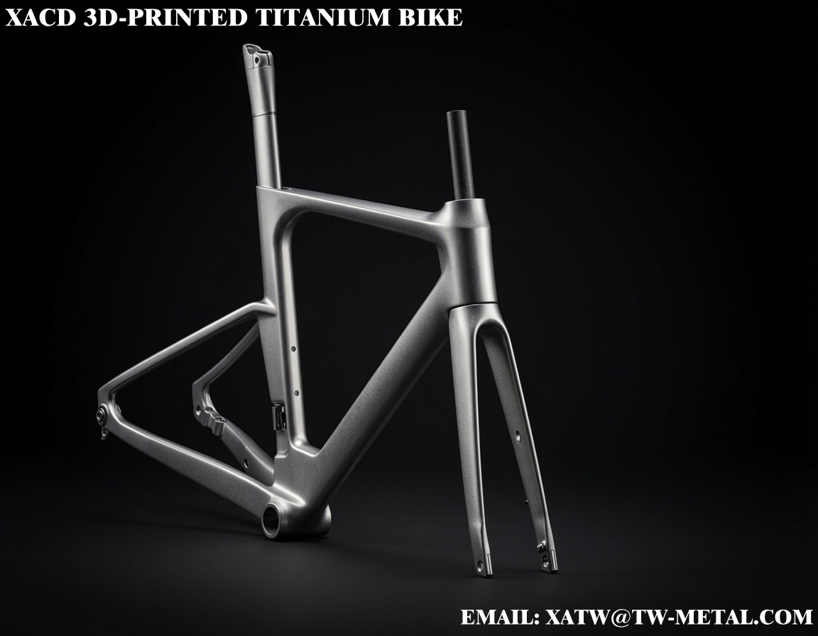 3D full Printed Titanium aero Bike Frames