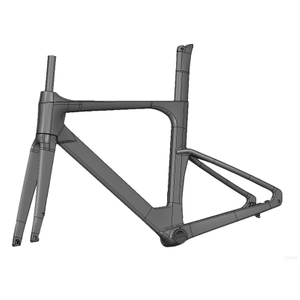 Titanium Full 3D Printing Bike Frame & Fork Set