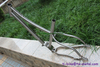China Titanium Mtb Bike Frame with Pinion And Break Away Design