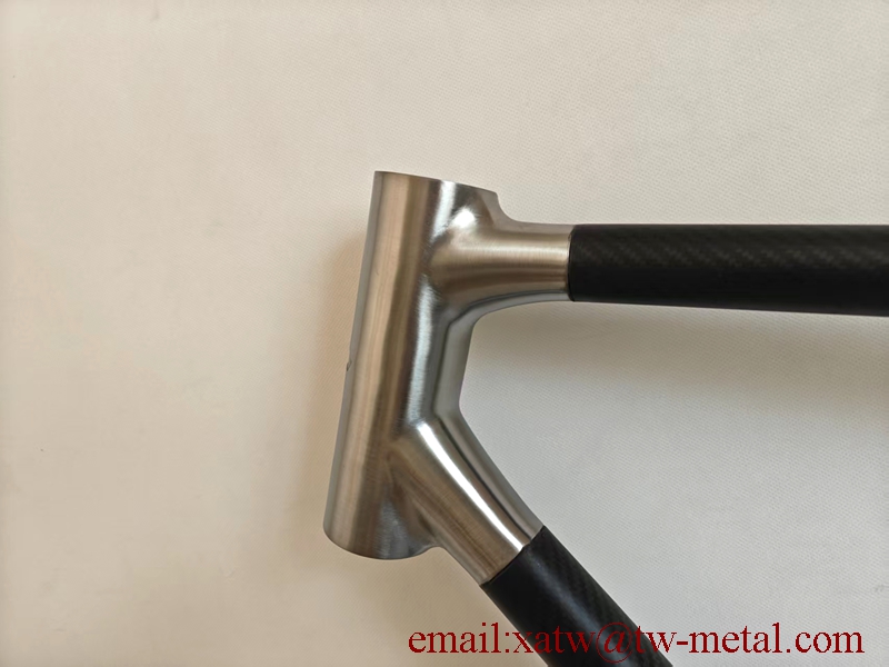 Ti & carbon bike frame14