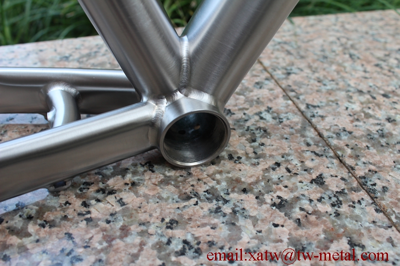 Titanium Bike Frame Belt Drive