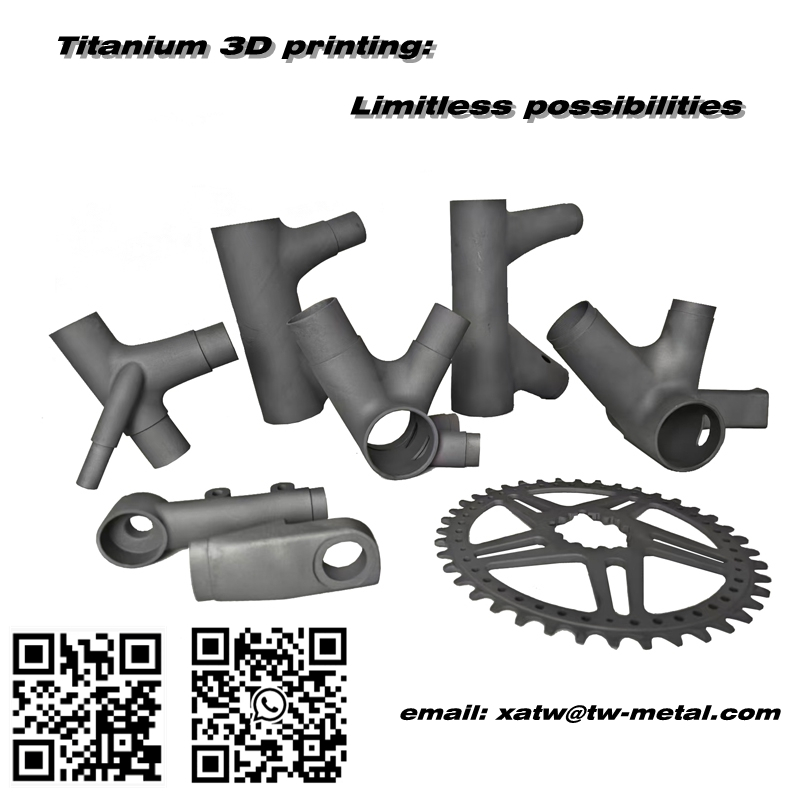 3D Printed Titanium Bike Frames