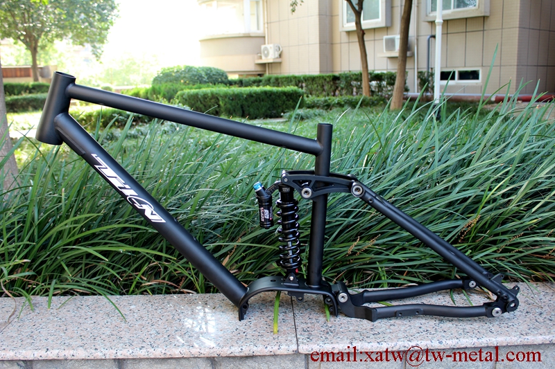 Ti suspension bike frames01