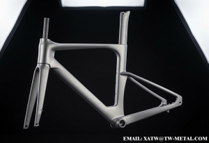 3D full Printed Titanium aero Bike Frames