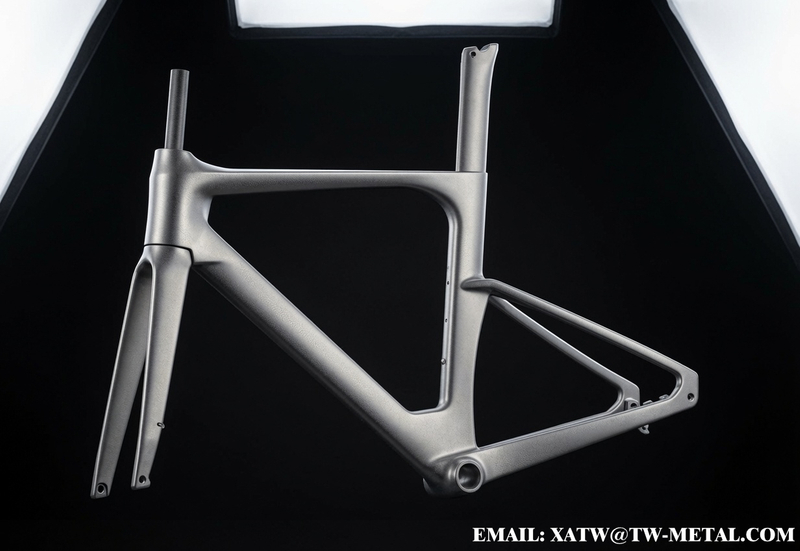 3D full Printed Titanium aero Bike Frames