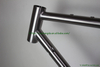 Titanium Gravel Bike Frame with Carbon Fork Custom
