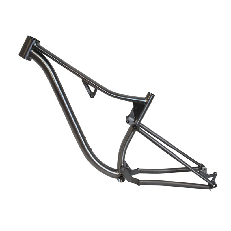 xacd titanium suspension bike frame with UDH dropouts