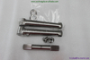 Titanium Bmx Cranks in 24 Dia with Spindel And Sprocket Custom